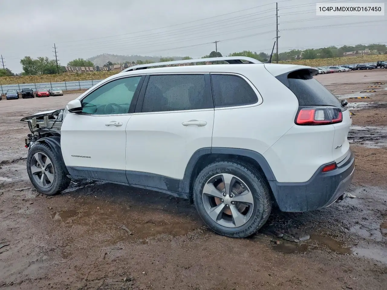 1C4PJMDX0KD167450 2019 Jeep Cherokee Limited