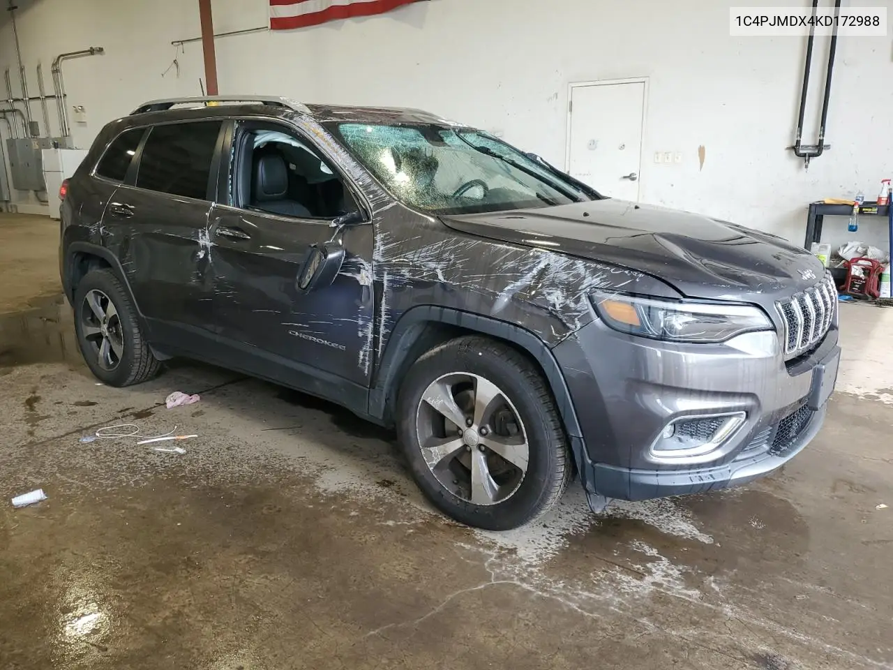 1C4PJMDX4KD172988 2019 Jeep Cherokee Limited