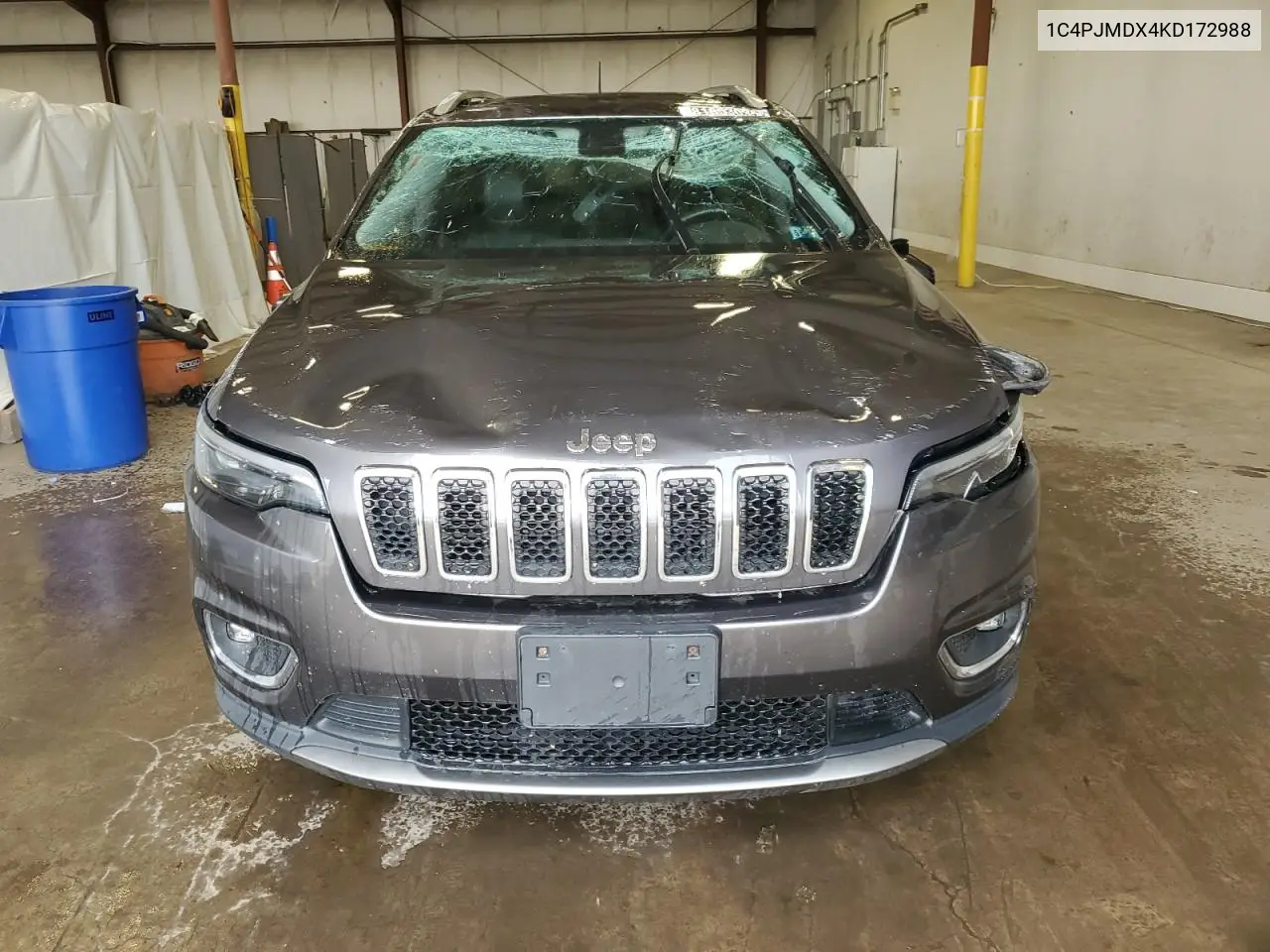 1C4PJMDX4KD172988 2019 Jeep Cherokee Limited