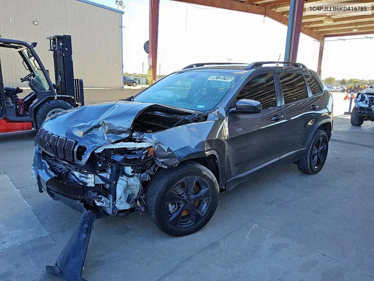 1C4PJLLB6KD416785 2019 Jeep Cherokee Latitude Plus