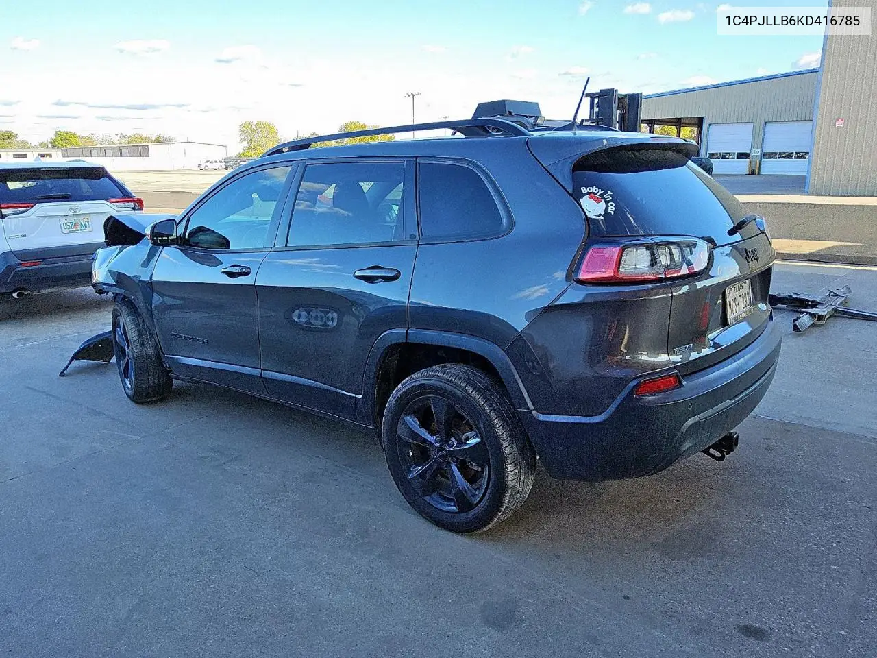 1C4PJLLB6KD416785 2019 Jeep Cherokee Latitude Plus
