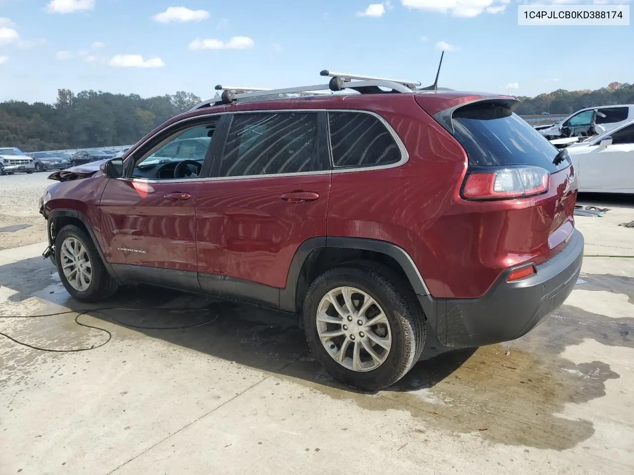 1C4PJLCB0KD388174 2019 Jeep Cherokee Latitude