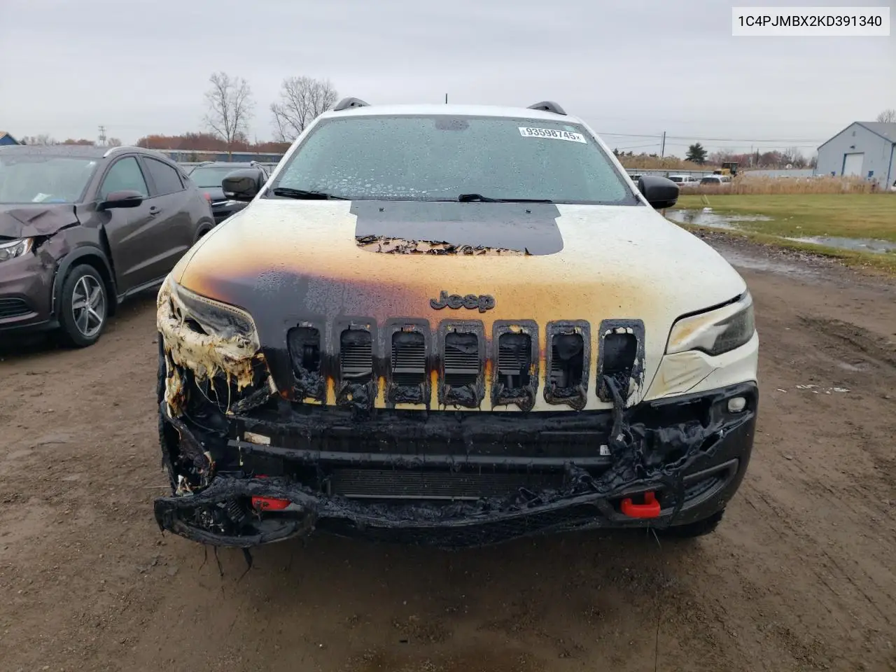 1C4PJMBX2KD391340 2019 Jeep Cherokee Trailhawk