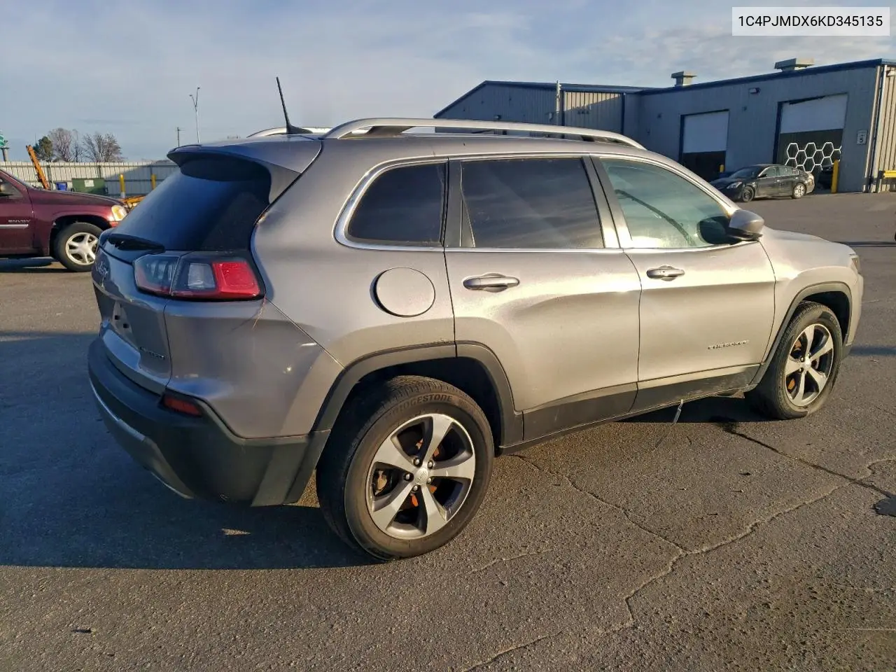 1C4PJMDX6KD345135 2019 Jeep Cherokee Limited