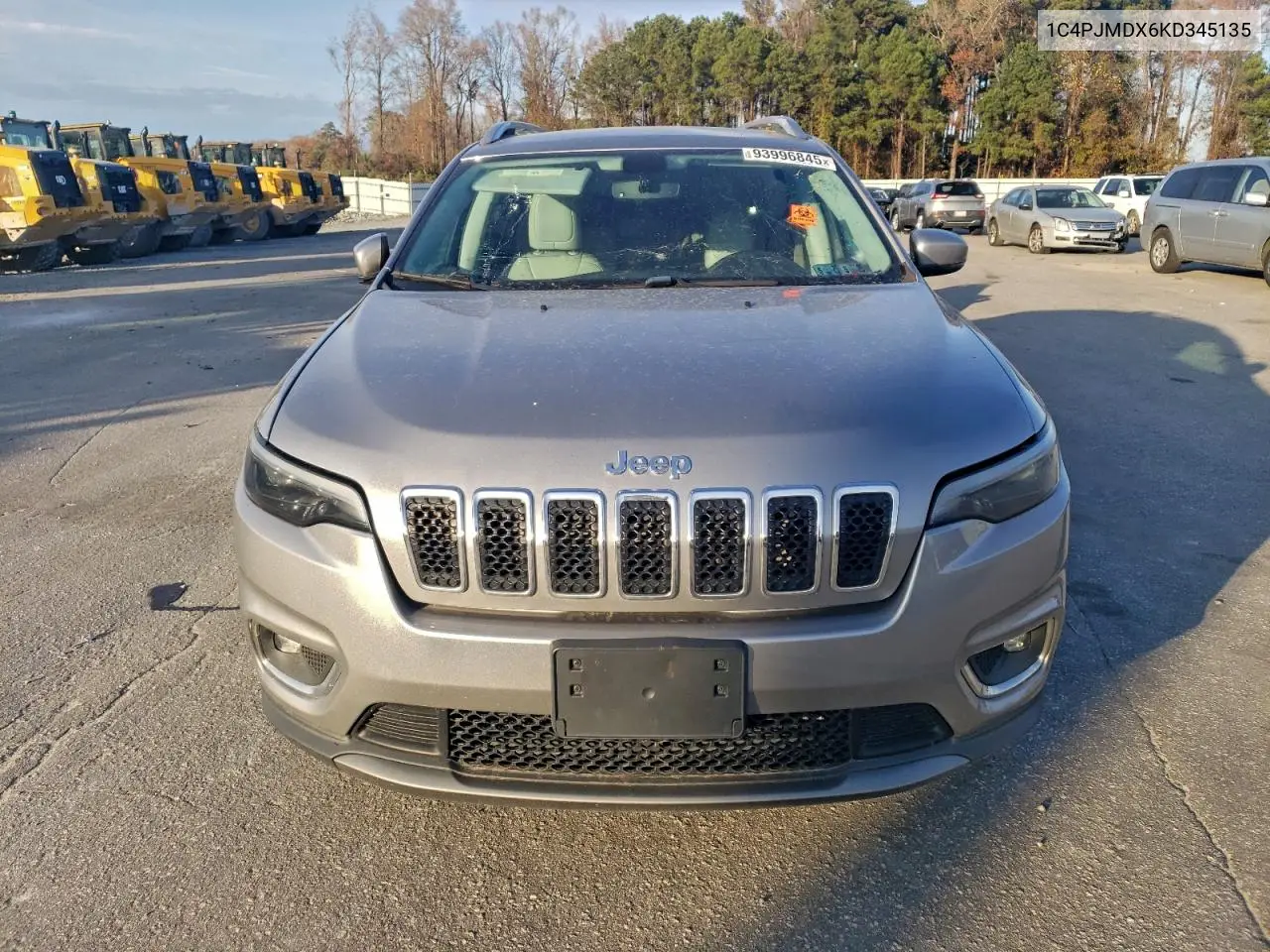 1C4PJMDX6KD345135 2019 Jeep Cherokee Limited