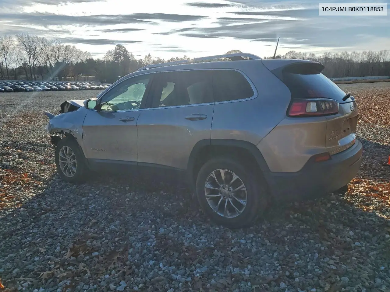 1C4PJMLB0KD118853 2019 Jeep Cherokee Latitude Plus