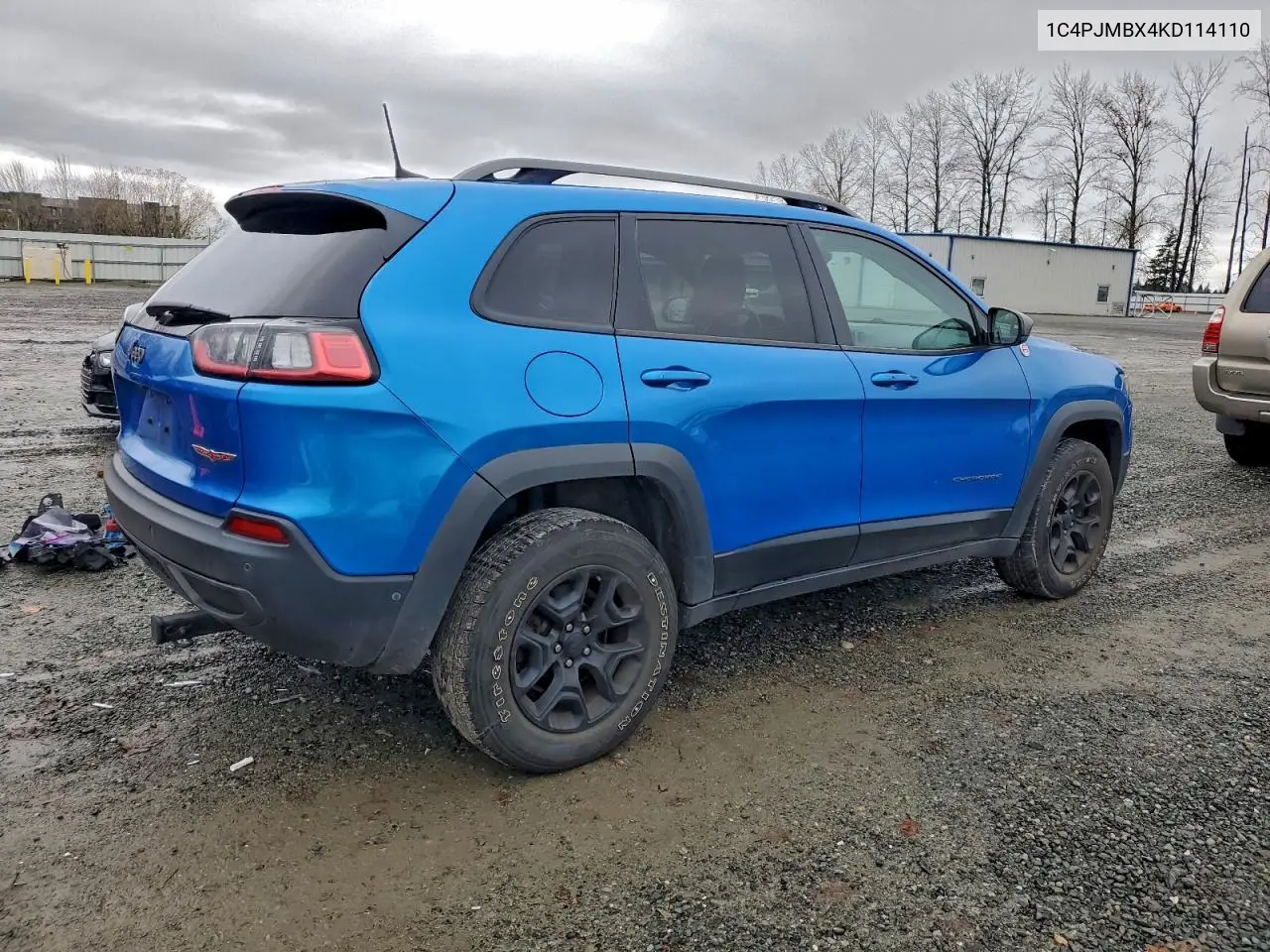 1C4PJMBX4KD114110 2019 Jeep Cherokee Trailhawk
