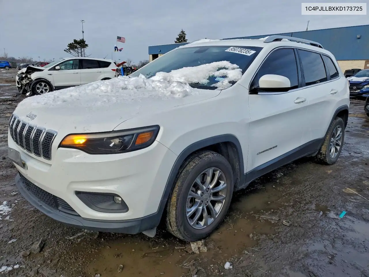1C4PJLLBXKD173725 2019 Jeep Cherokee Latitude Plus