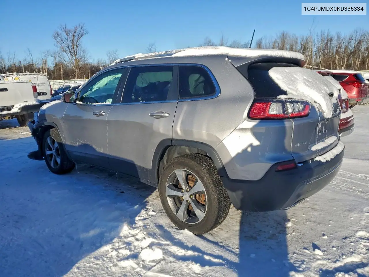 1C4PJMDX0KD336334 2019 Jeep Cherokee Limited