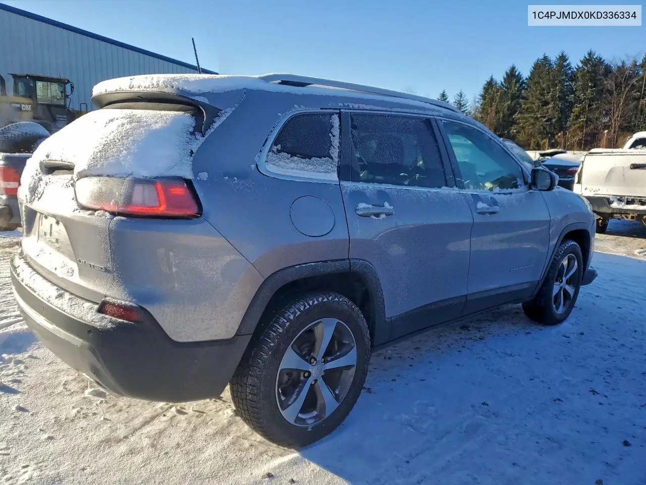 1C4PJMDX0KD336334 2019 Jeep Cherokee Limited
