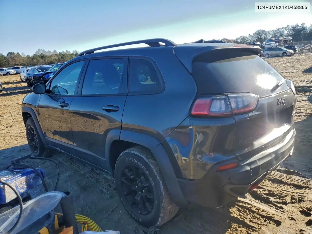 1C4PJMBX1KD458865 2019 Jeep Cherokee Trailhawk