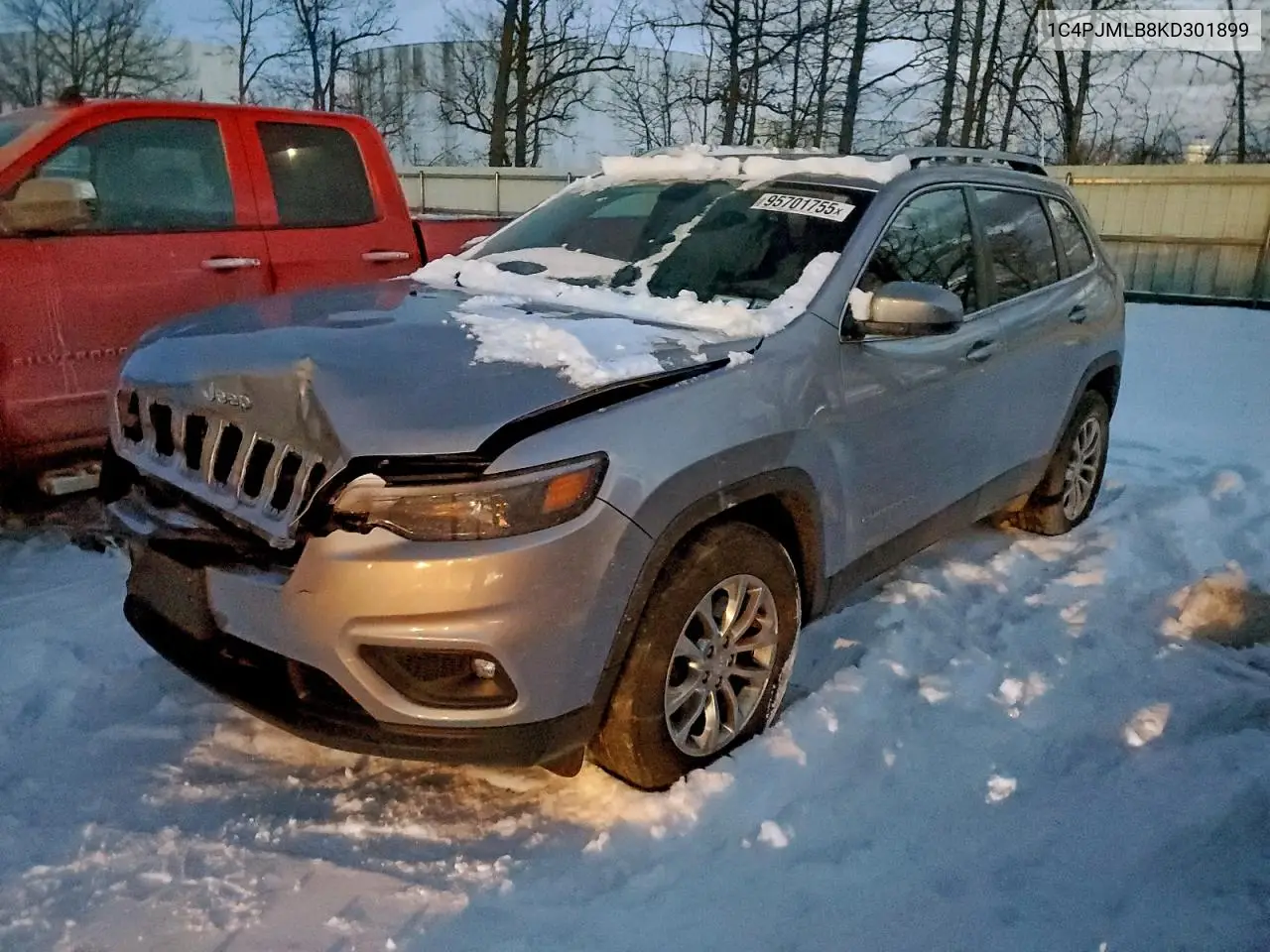 1C4PJMLB8KD301899 2019 Jeep Cherokee Latitude Plus