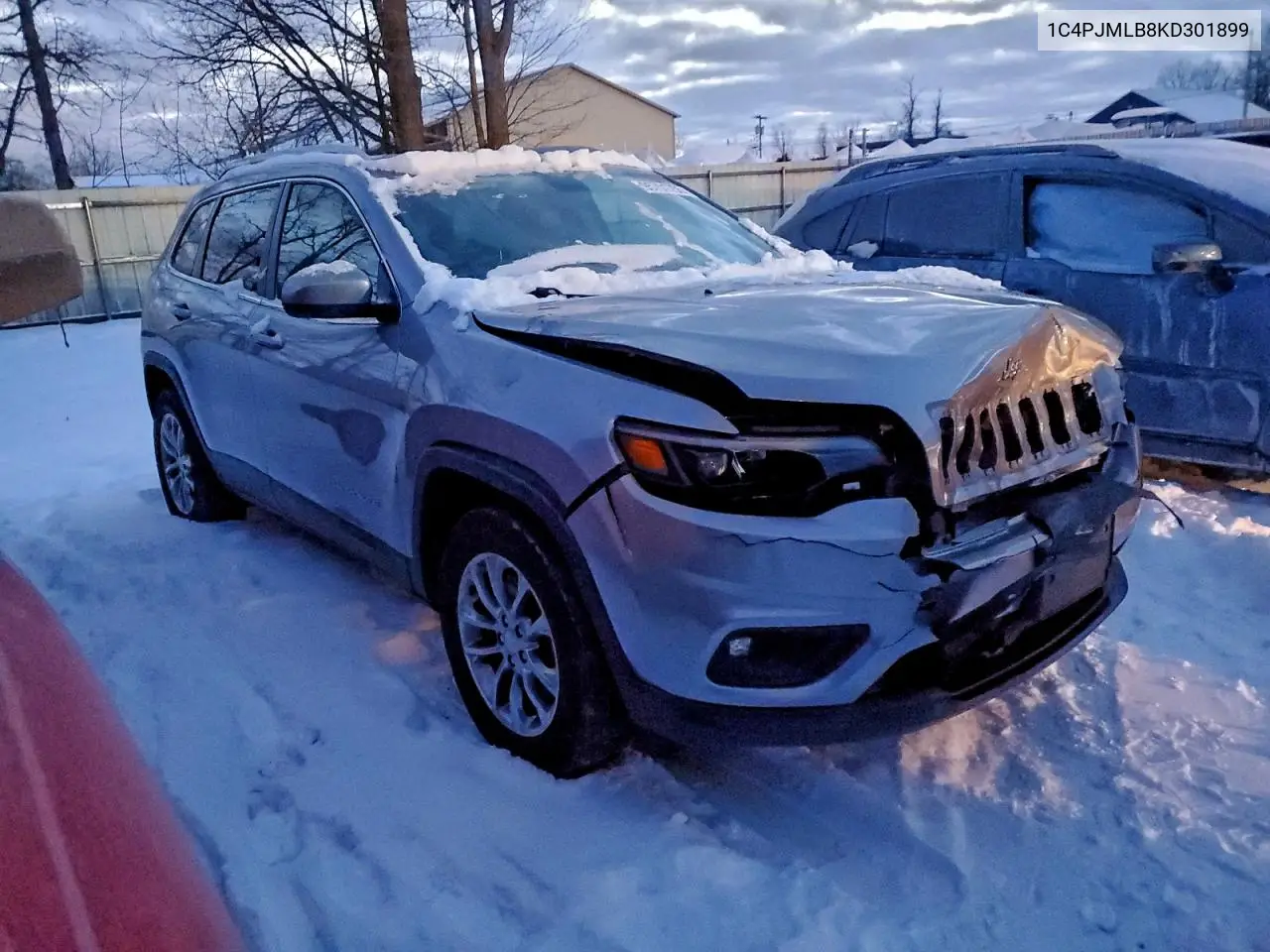1C4PJMLB8KD301899 2019 Jeep Cherokee Latitude Plus