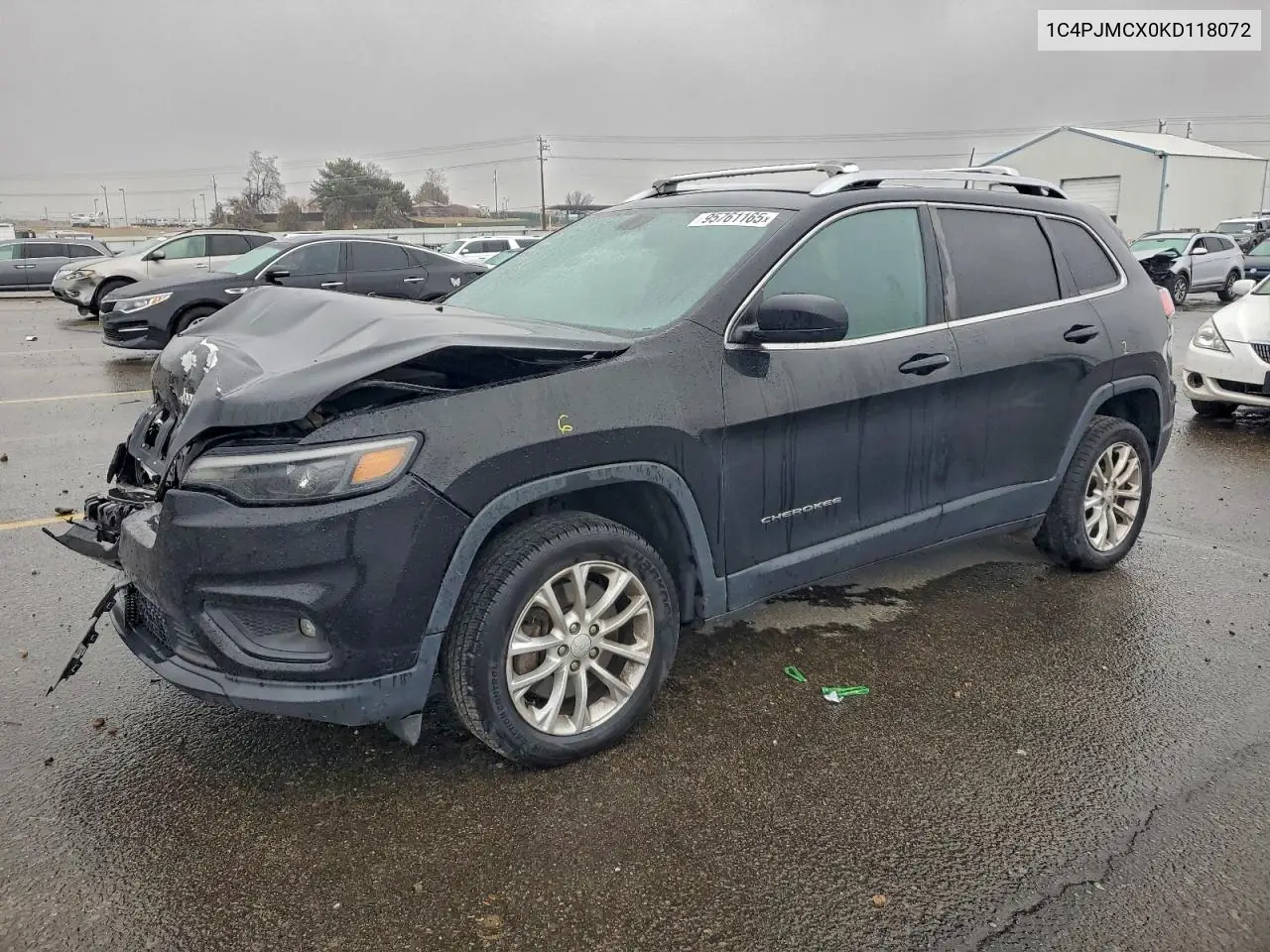 1C4PJMCX0KD118072 2019 Jeep Cherokee Latitude