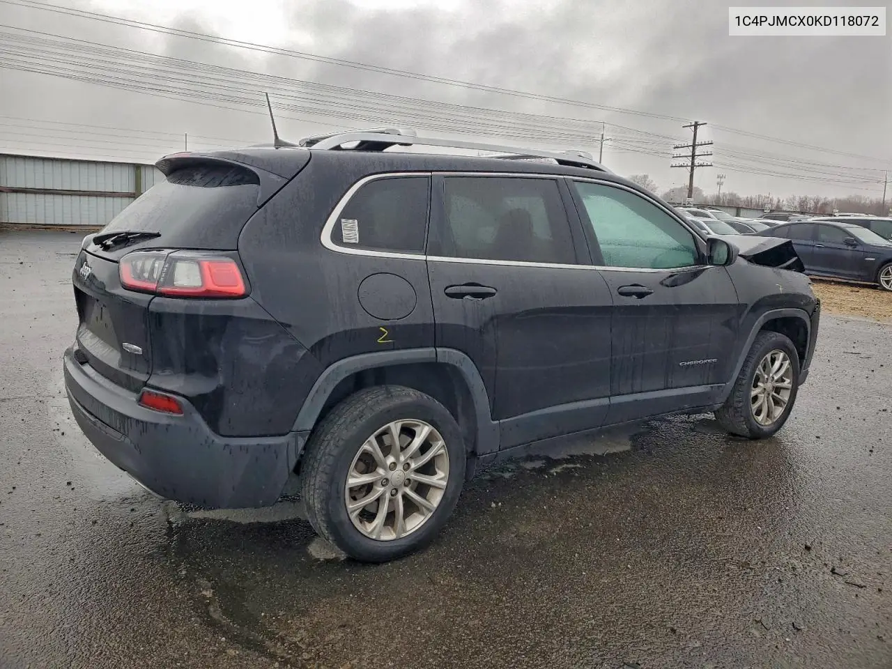 1C4PJMCX0KD118072 2019 Jeep Cherokee Latitude