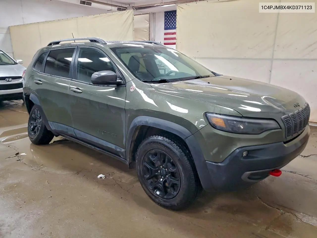 1C4PJMBX4KD371123 2019 Jeep Cherokee Trailhawk