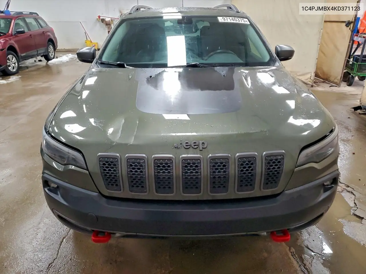 1C4PJMBX4KD371123 2019 Jeep Cherokee Trailhawk