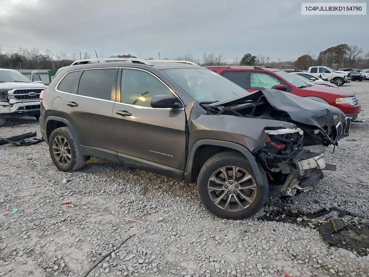 1C4PJLLB3KD154790 2019 Jeep Cherokee Latitude Plus