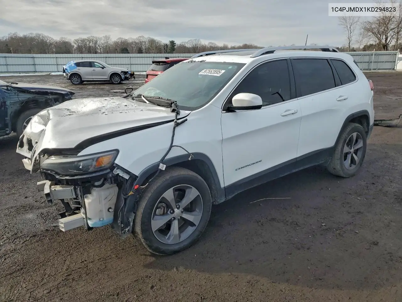 1C4PJMDX1KD294823 2019 Jeep Cherokee Limited