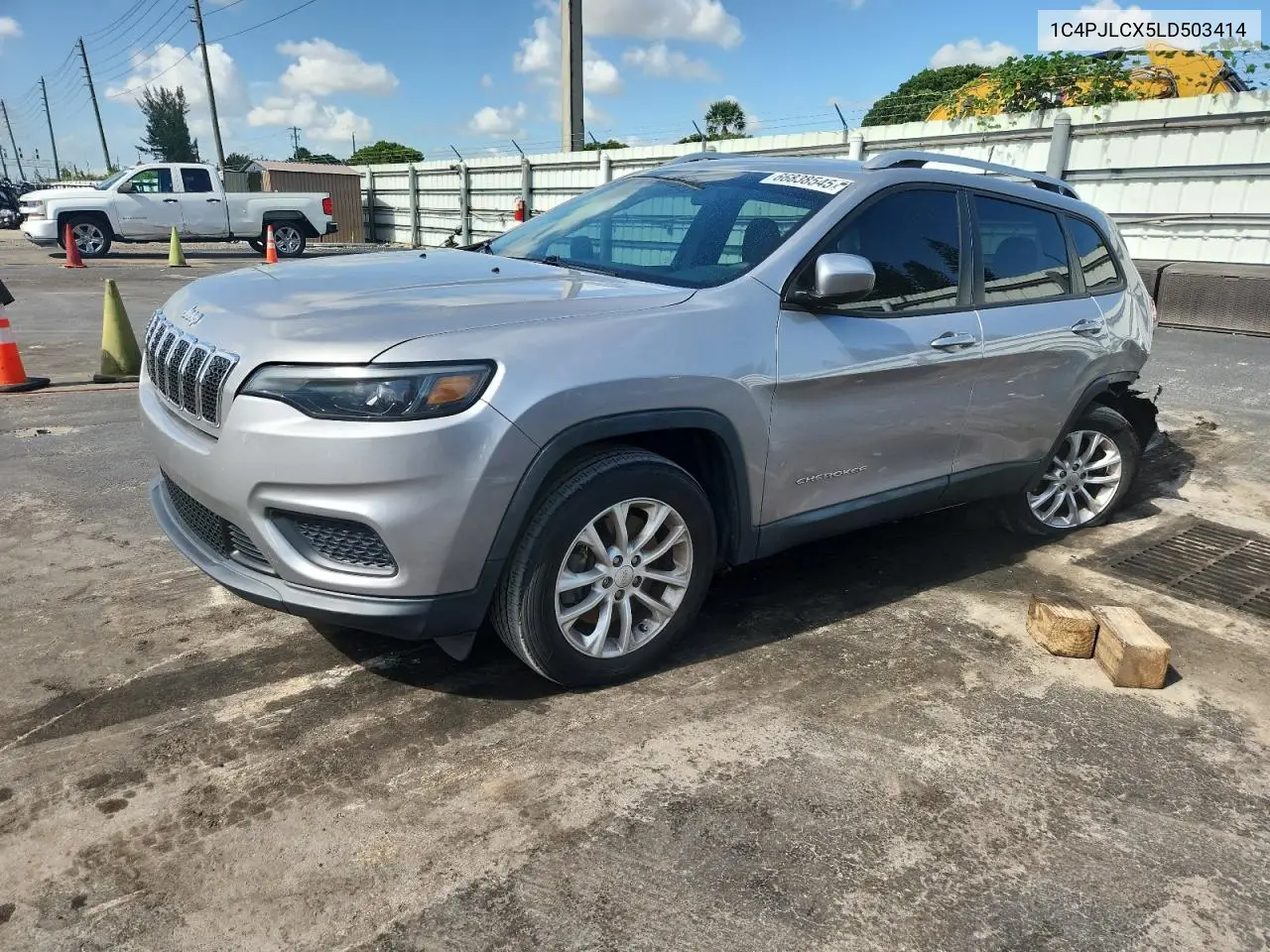 1C4PJLCX5LD503414 2020 Jeep Cherokee Latitude