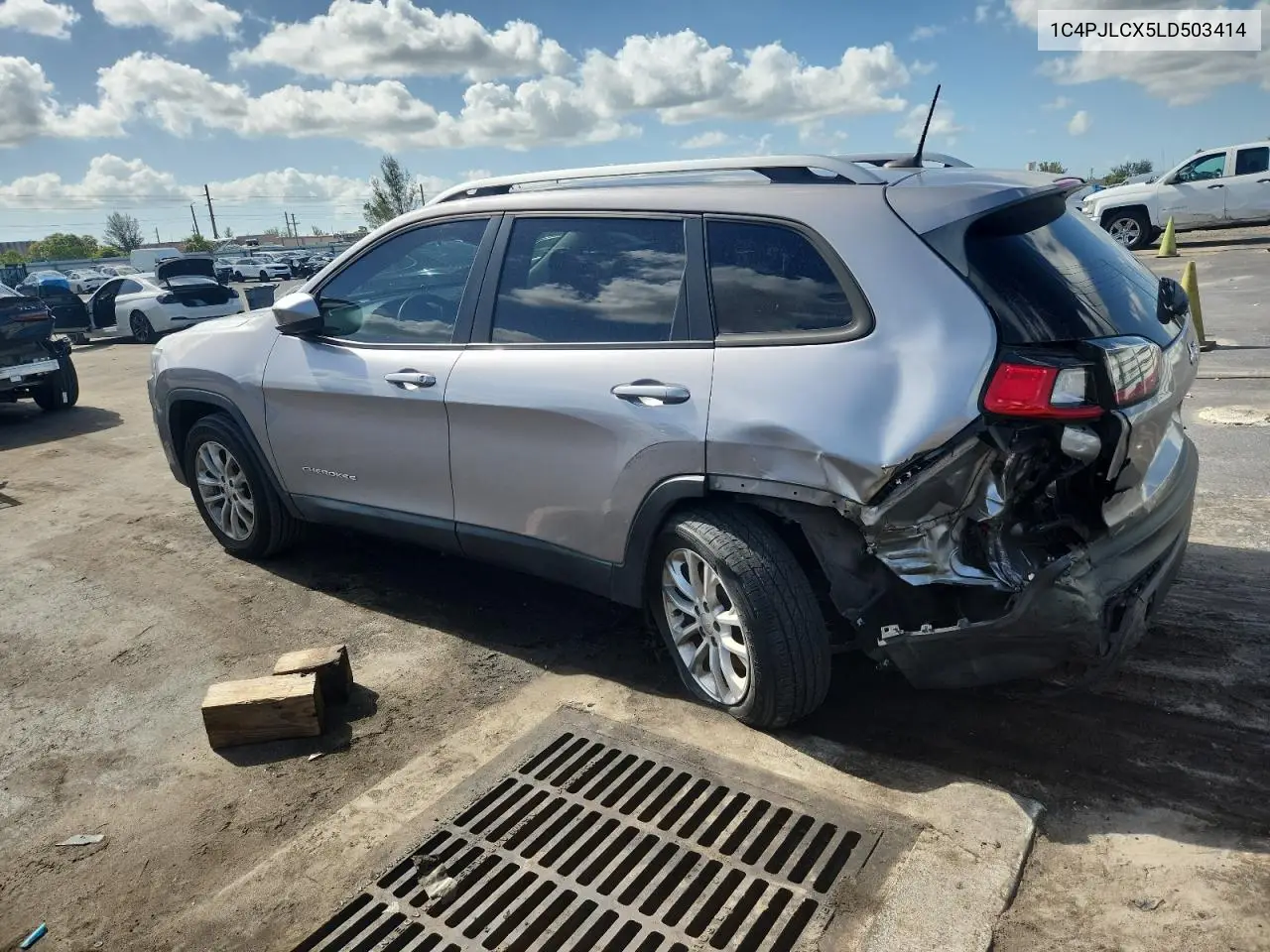 1C4PJLCX5LD503414 2020 Jeep Cherokee Latitude