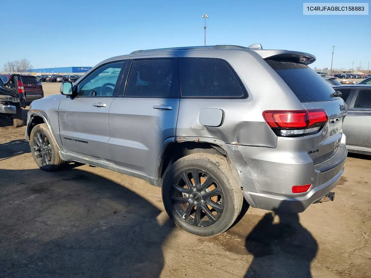 1C4RJFAG8LC158883 2020 Jeep Grand Cherokee Laredo