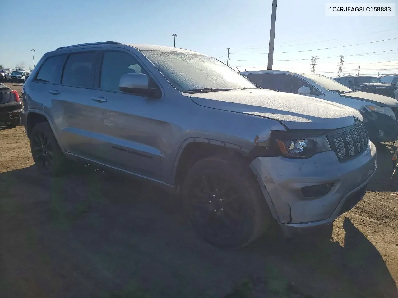 1C4RJFAG8LC158883 2020 Jeep Grand Cherokee Laredo