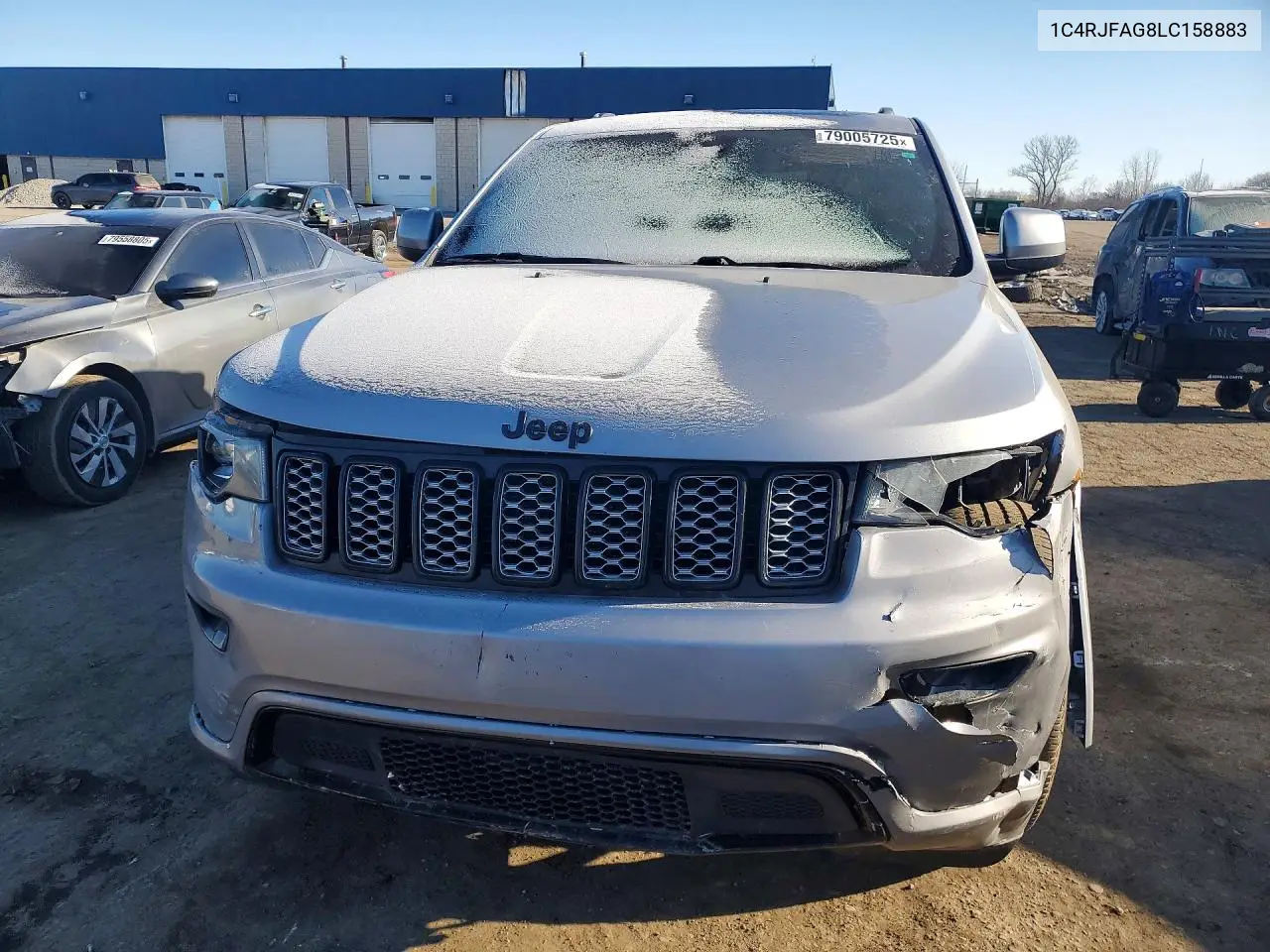 1C4RJFAG8LC158883 2020 Jeep Grand Cherokee Laredo