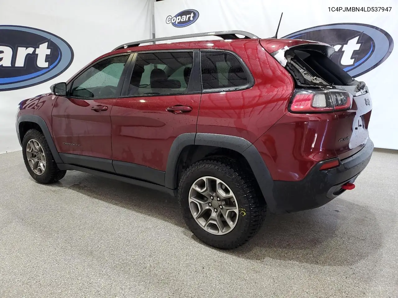 1C4PJMBN4LD537947 2020 Jeep Cherokee Trailhawk