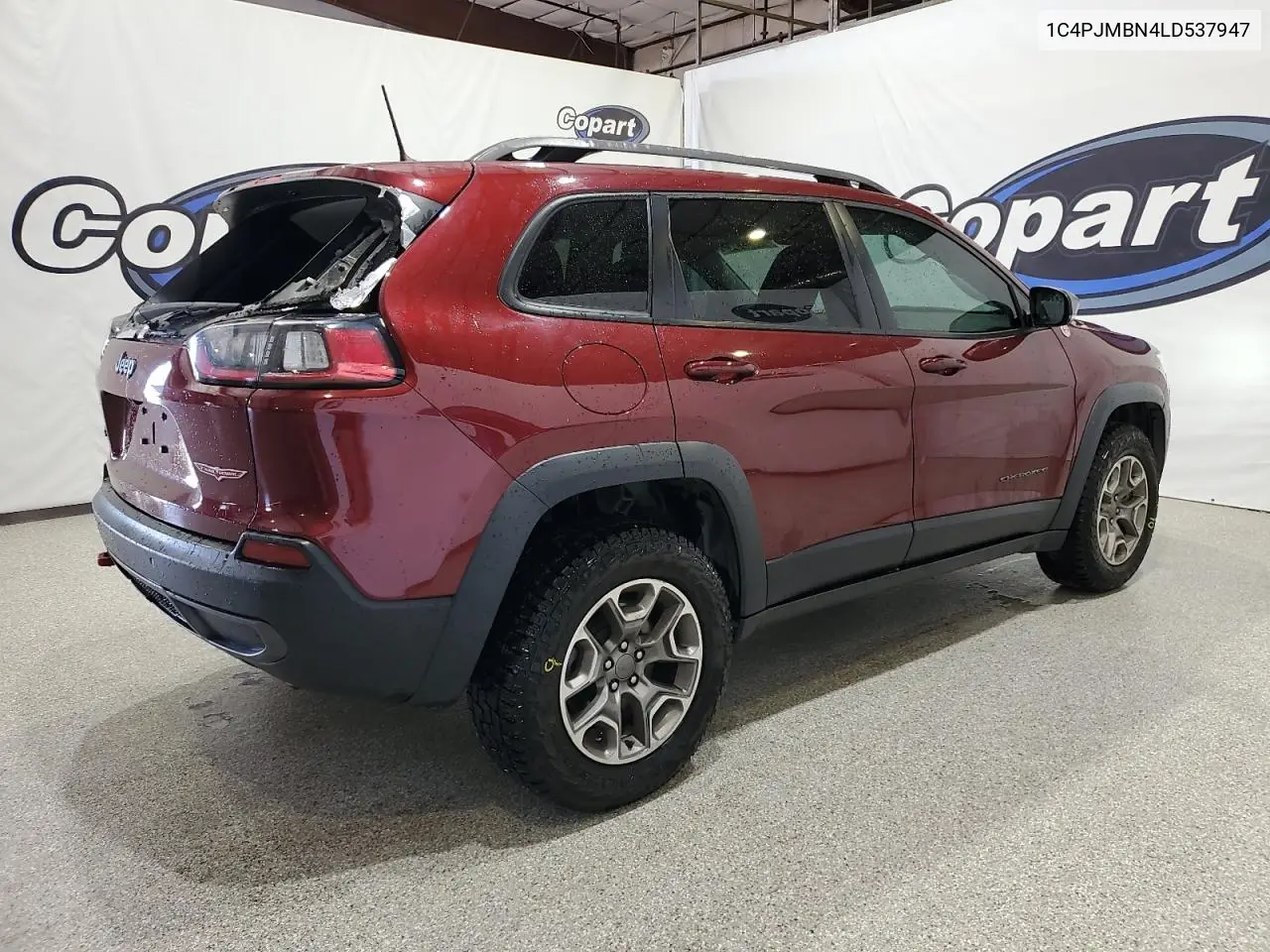 1C4PJMBN4LD537947 2020 Jeep Cherokee Trailhawk