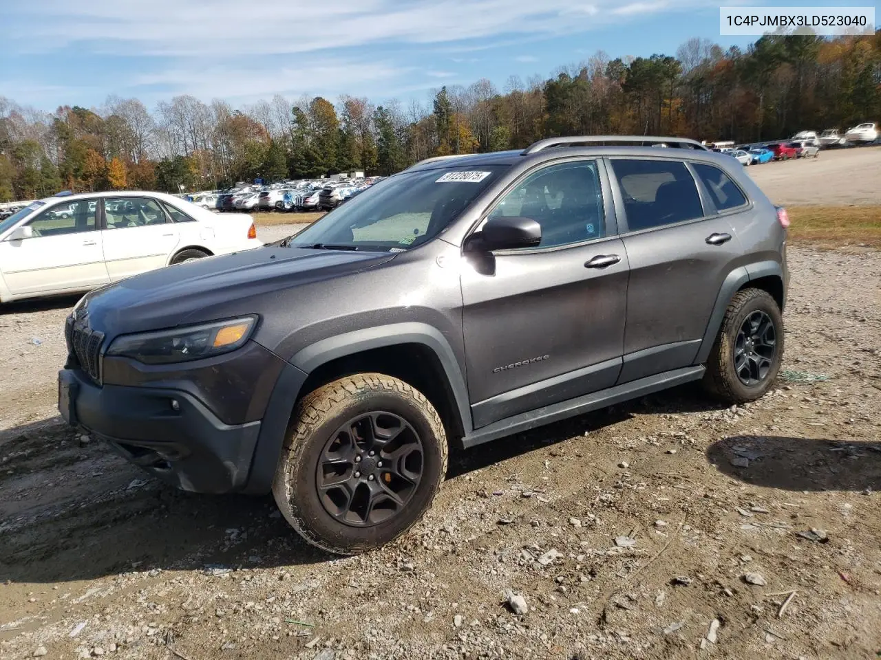 1C4PJMBX3LD523040 2020 Jeep Cherokee Trailhawk