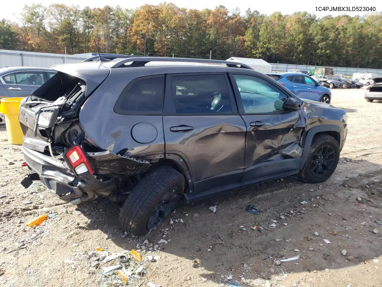 1C4PJMBX3LD523040 2020 Jeep Cherokee Trailhawk