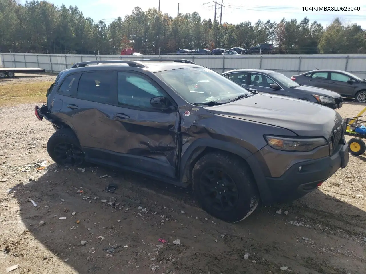 1C4PJMBX3LD523040 2020 Jeep Cherokee Trailhawk