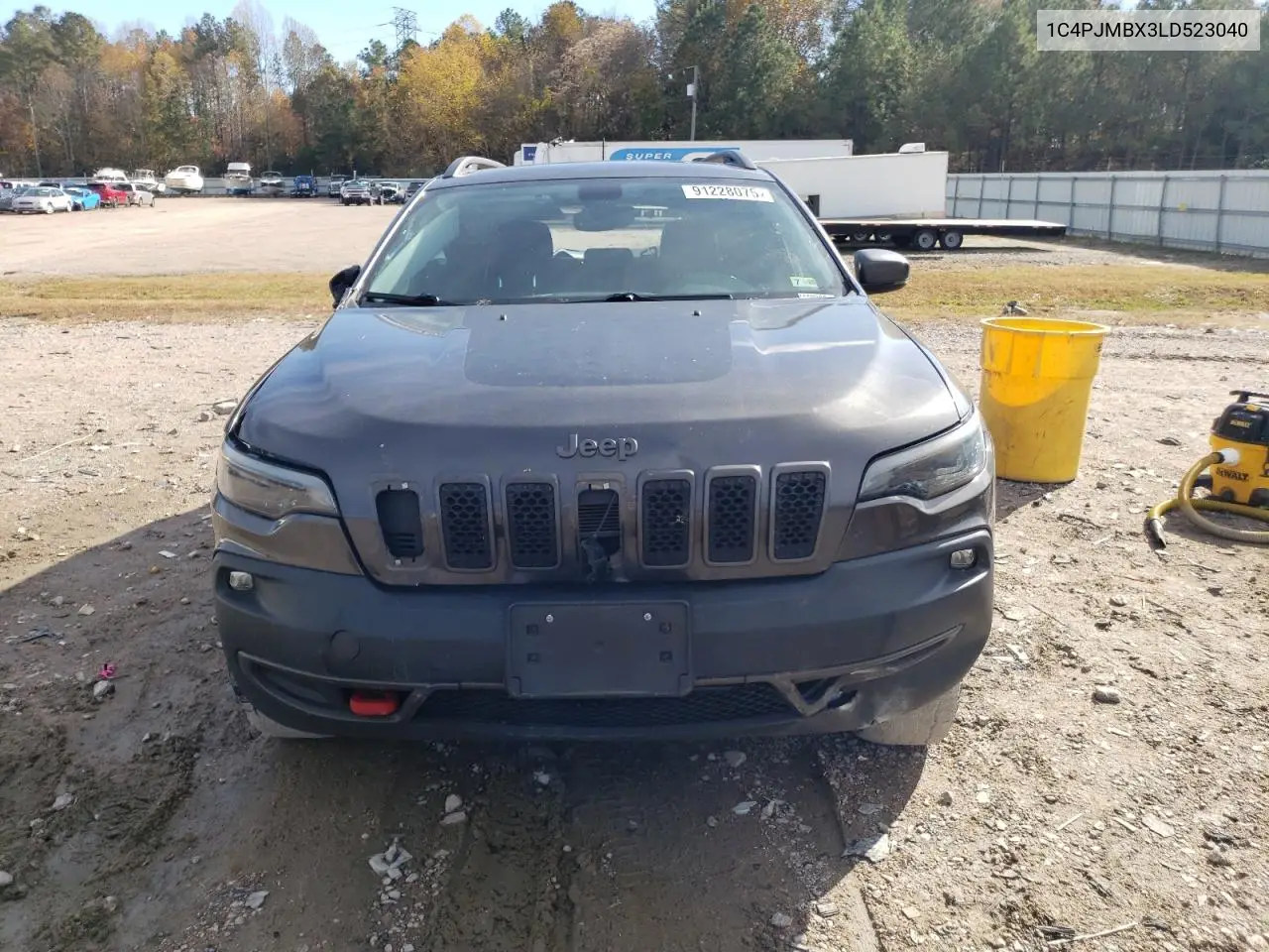 1C4PJMBX3LD523040 2020 Jeep Cherokee Trailhawk