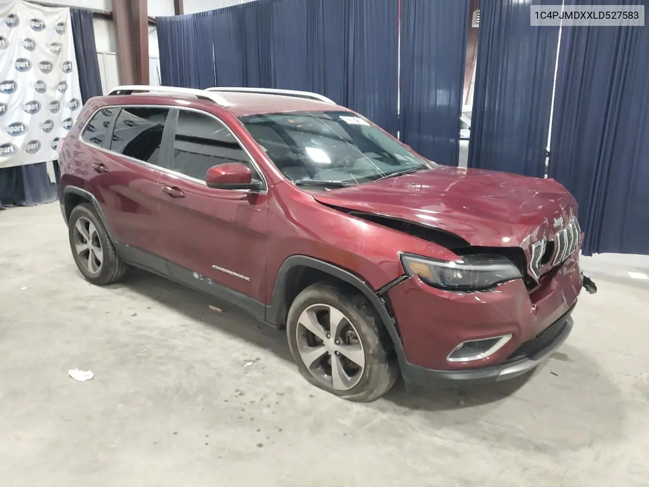 1C4PJMDXXLD527583 2020 Jeep Cherokee Limited