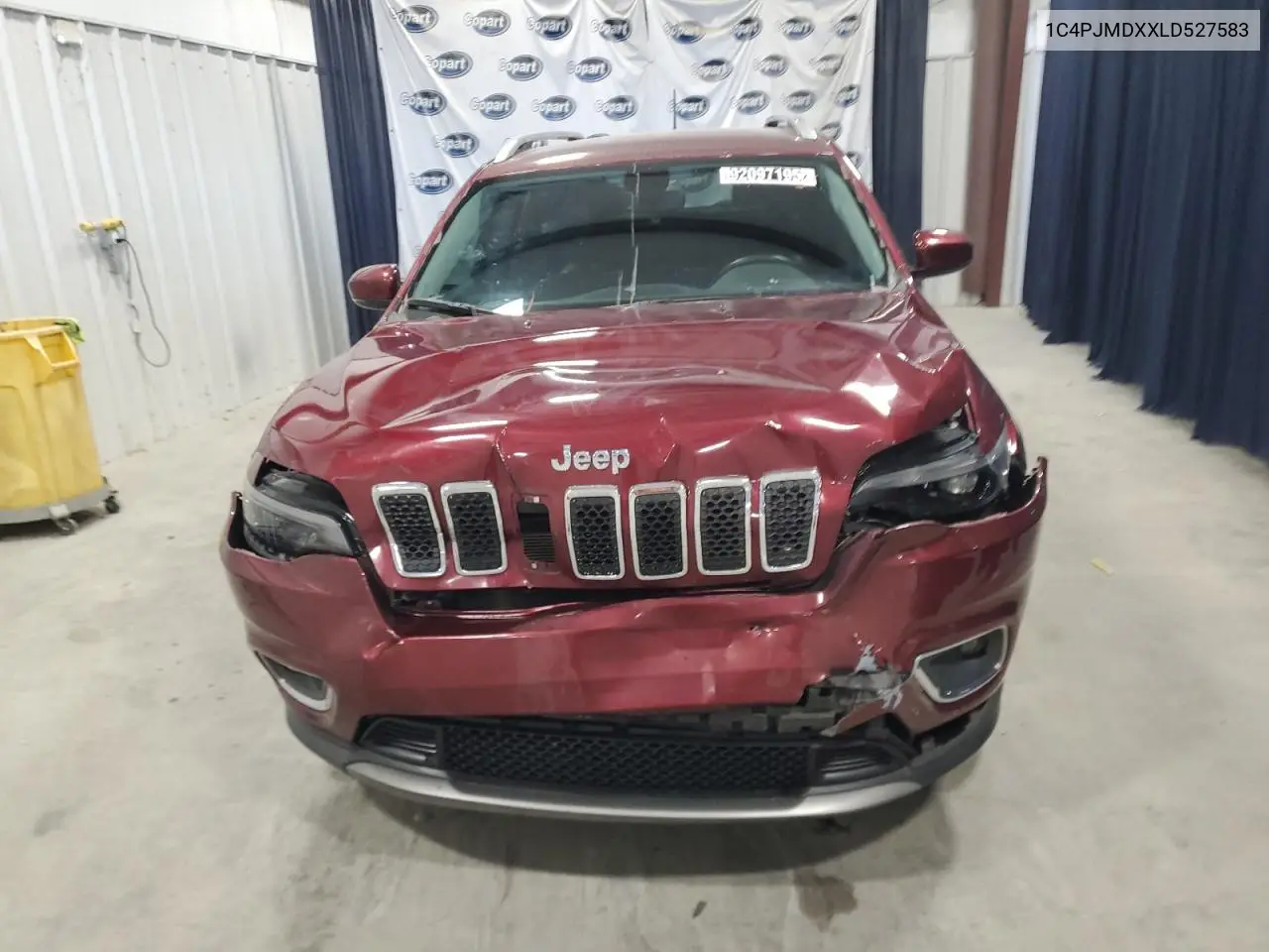 1C4PJMDXXLD527583 2020 Jeep Cherokee Limited