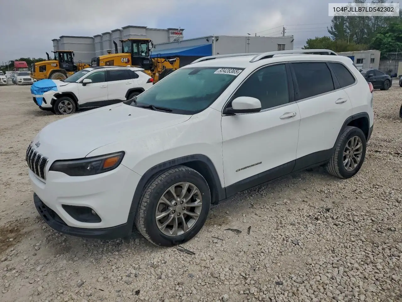 1C4PJLLB7LD542302 2020 Jeep Cherokee Latitude Plus