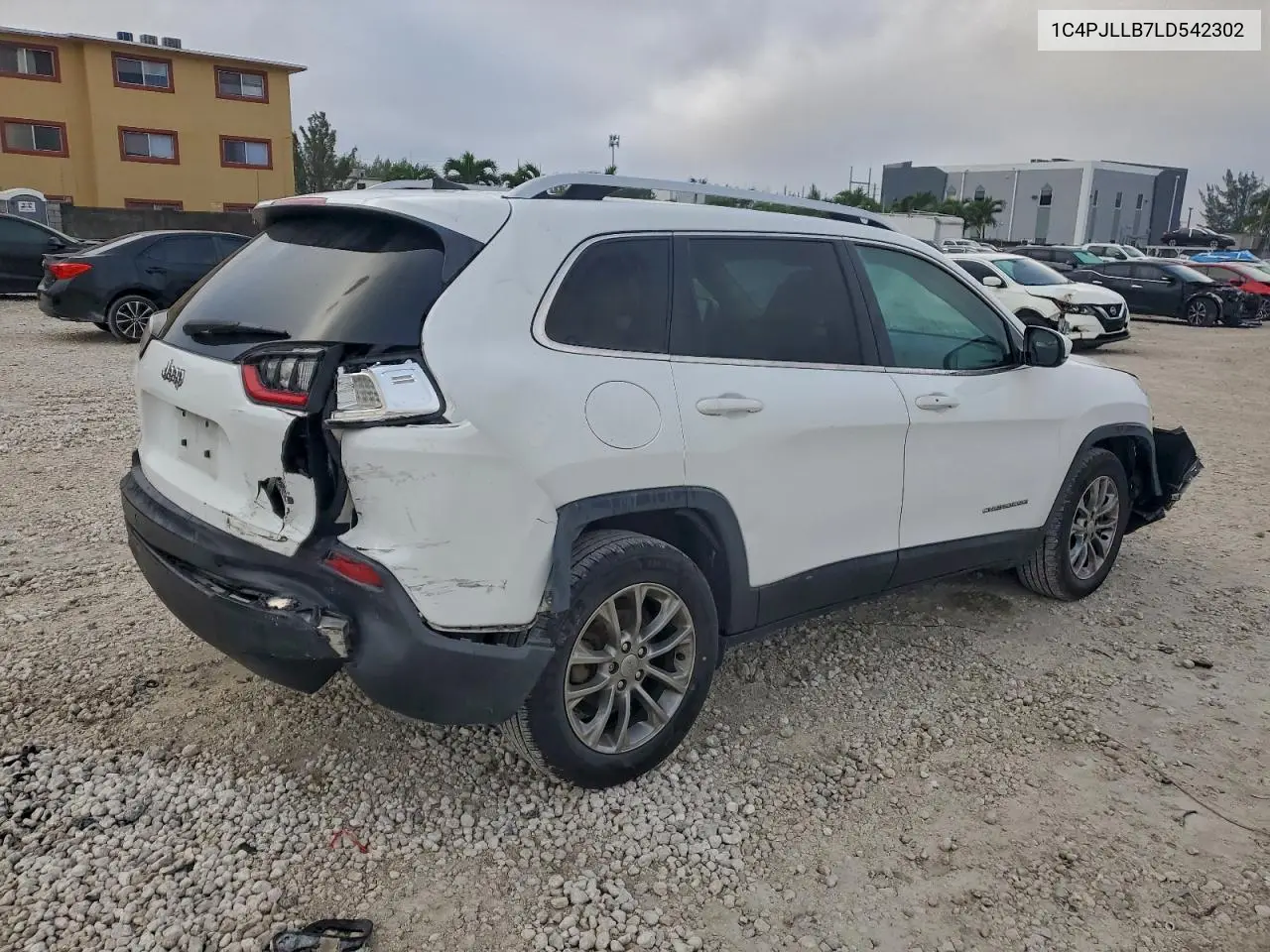 1C4PJLLB7LD542302 2020 Jeep Cherokee Latitude Plus