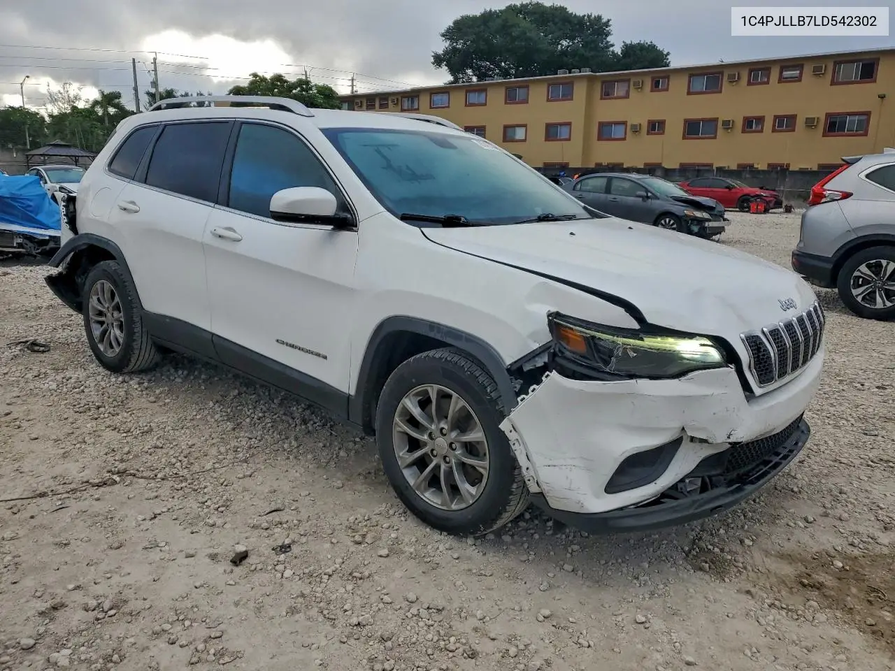 1C4PJLLB7LD542302 2020 Jeep Cherokee Latitude Plus