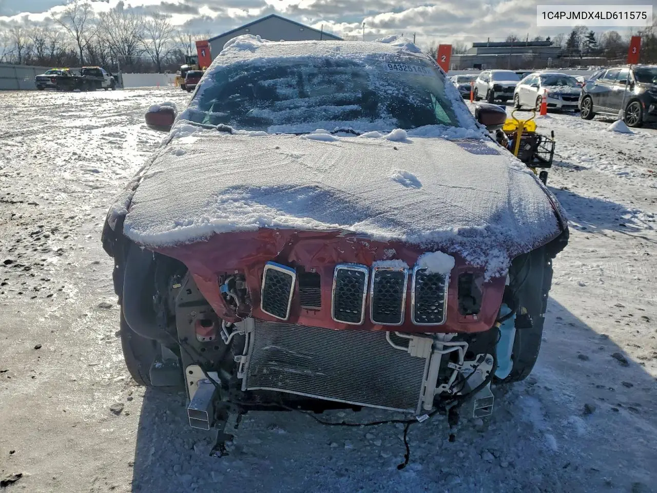 1C4PJMDX4LD611575 2020 Jeep Cherokee Limited