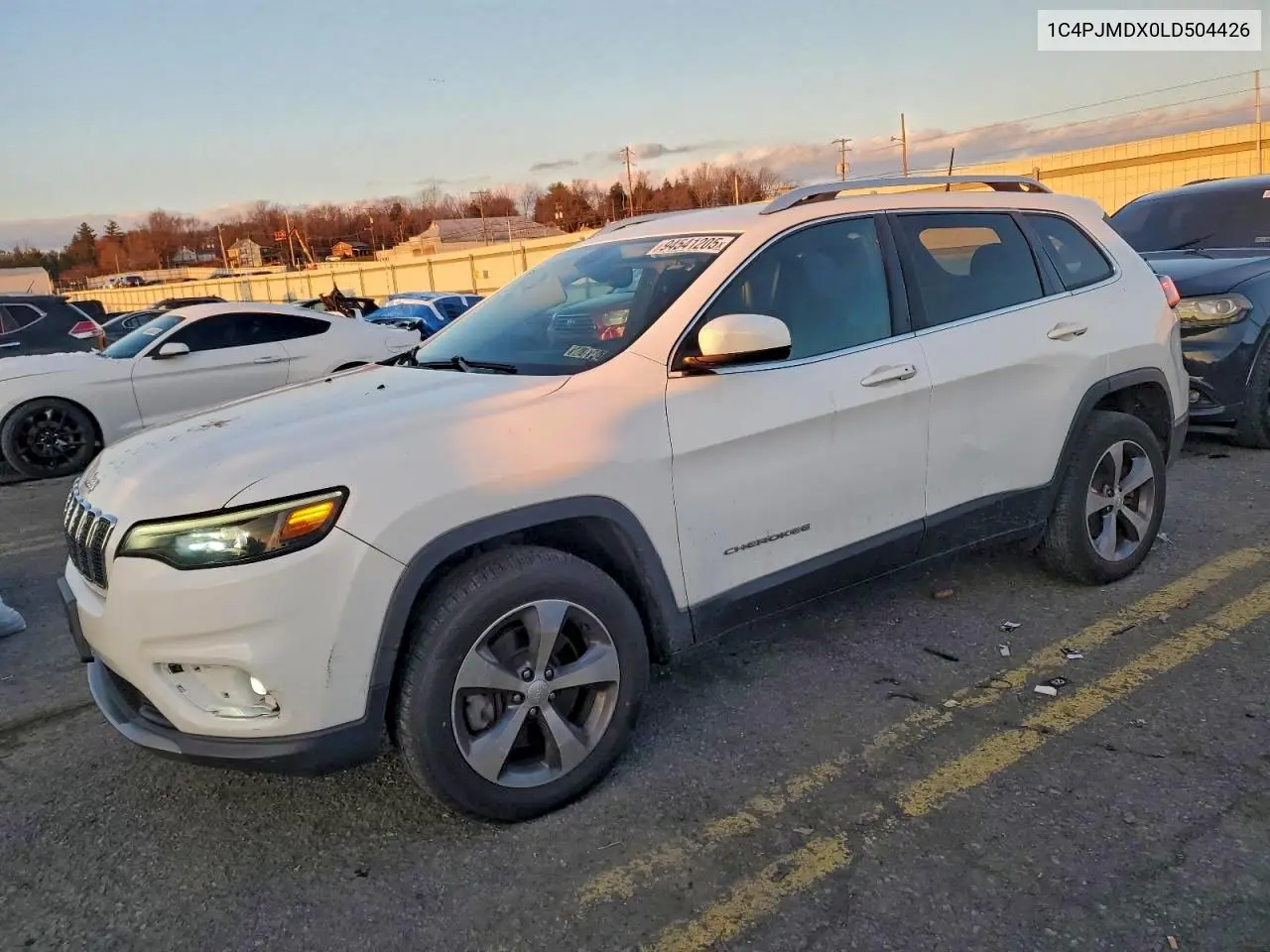 1C4PJMDX0LD504426 2020 Jeep Cherokee Limited