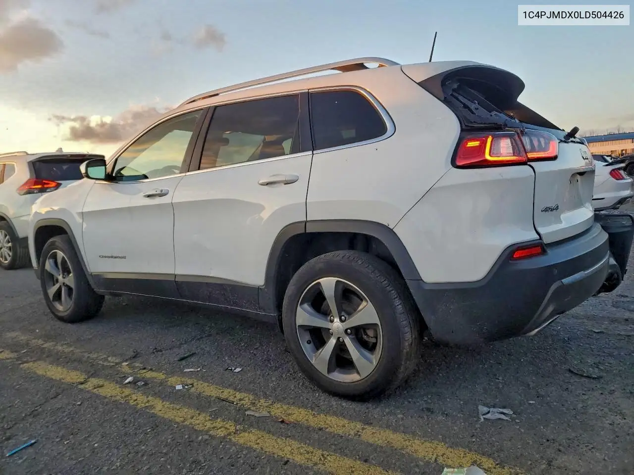 1C4PJMDX0LD504426 2020 Jeep Cherokee Limited