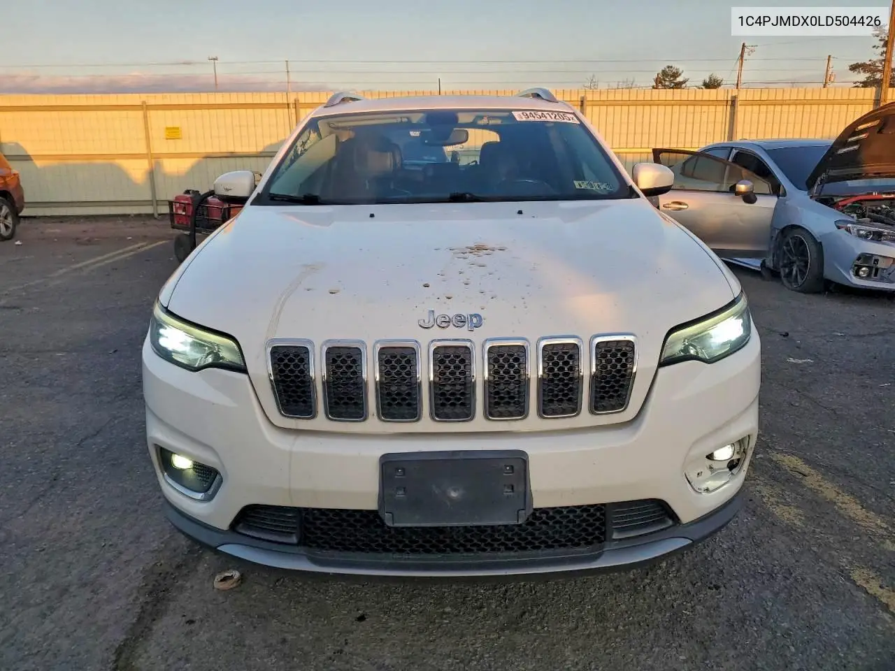 1C4PJMDX0LD504426 2020 Jeep Cherokee Limited
