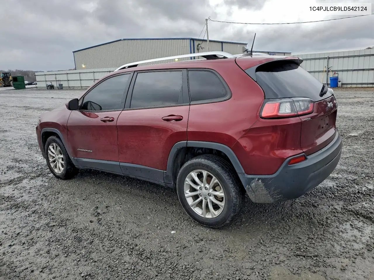1C4PJLCB9LD542124 2020 Jeep Cherokee Latitude