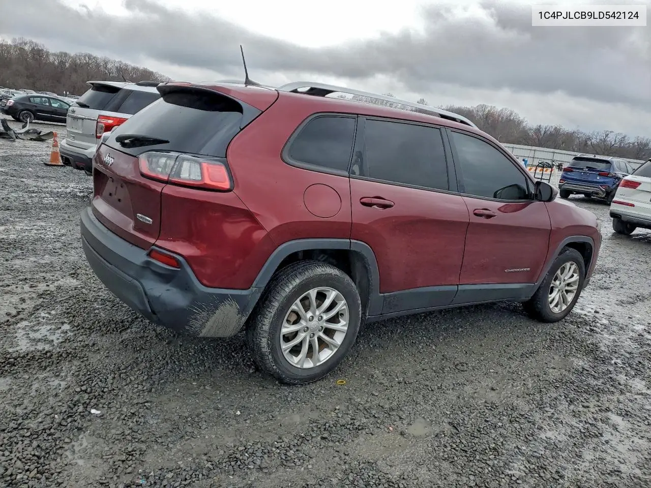 1C4PJLCB9LD542124 2020 Jeep Cherokee Latitude