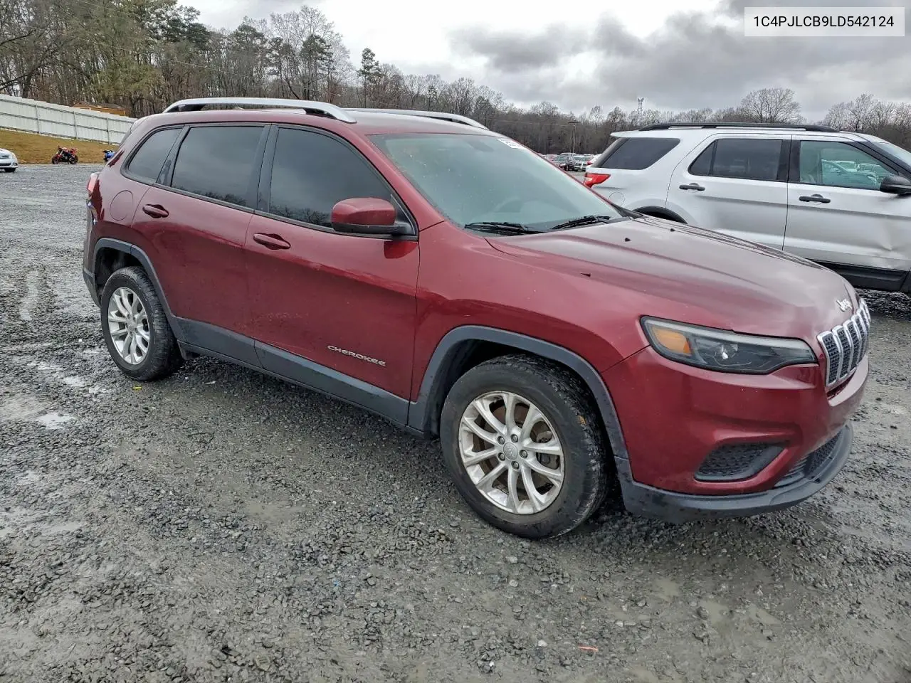 1C4PJLCB9LD542124 2020 Jeep Cherokee Latitude