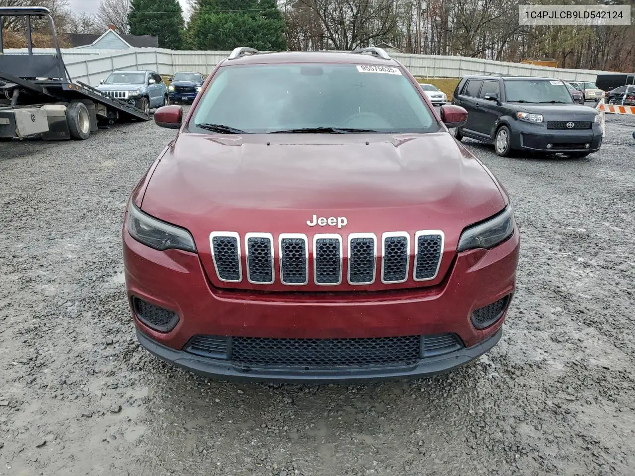 1C4PJLCB9LD542124 2020 Jeep Cherokee Latitude