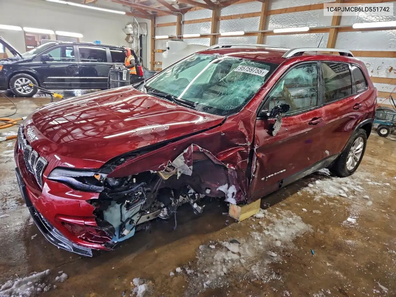1C4PJMCB6LD551742 2020 Jeep Cherokee Latitude