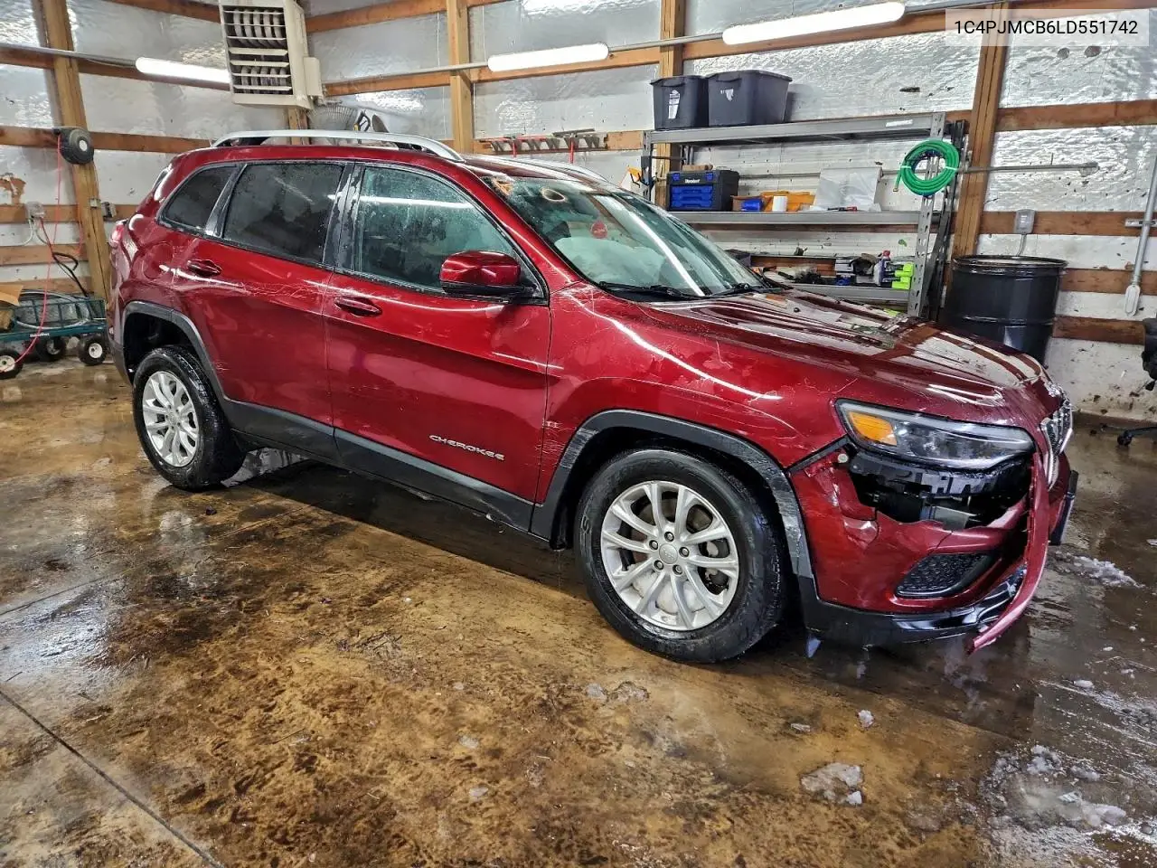 1C4PJMCB6LD551742 2020 Jeep Cherokee Latitude