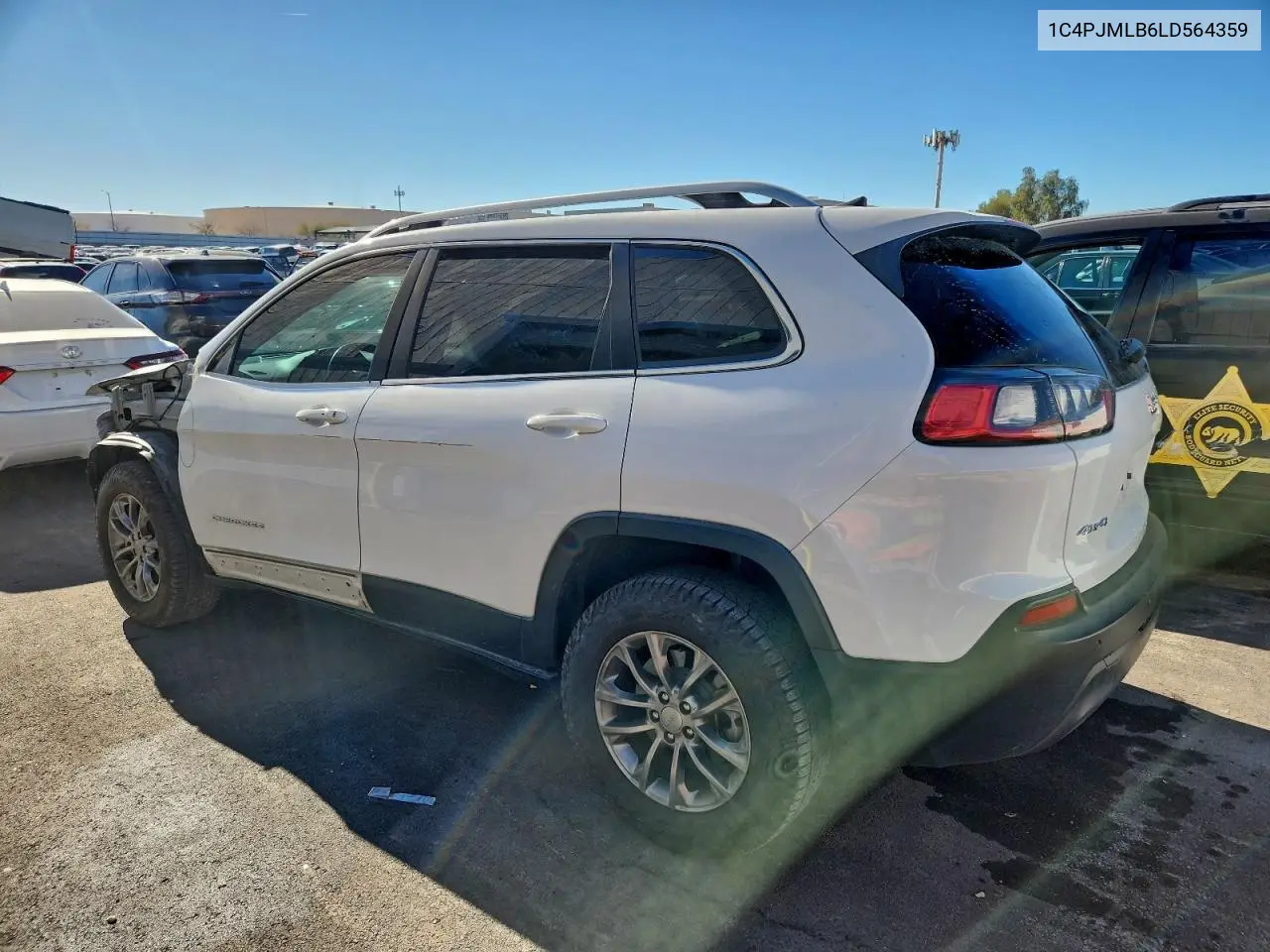 1C4PJMLB6LD564359 2020 Jeep Cherokee Latitude Plus